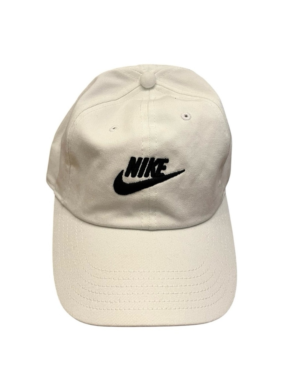 Nike Cream Cap with Black Logo